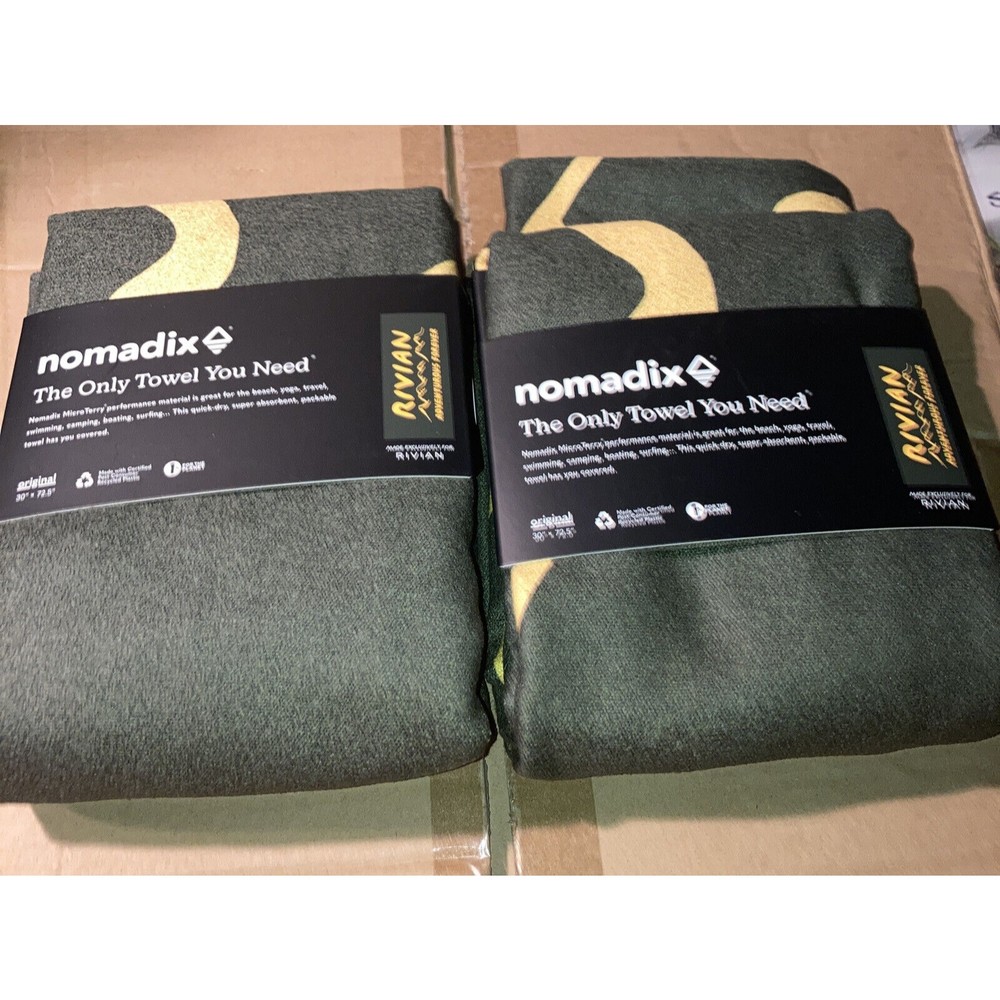 2 Towel lot Nomadix Towel Rivian Adventurous Forever New $40 30x72.5